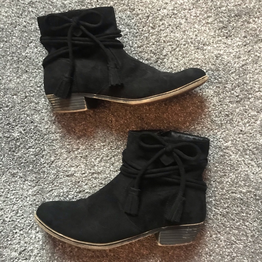Rampage Black Booties
